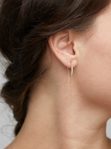 Pilgrim Øredobber 'Earrings Fire' i gull: forside