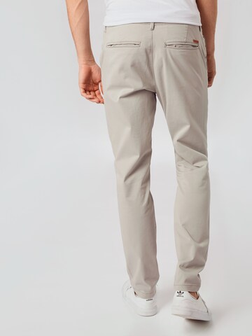 JACK & JONES Слим фит Панталон Chino 'MARCO BOWIE' в сиво