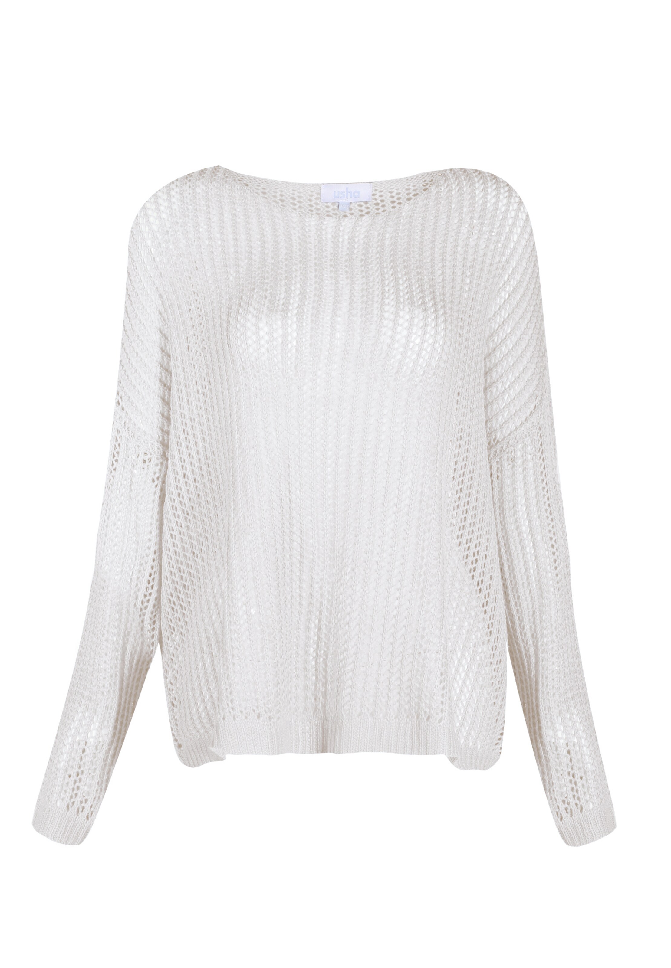 Usha Pullover in Weiß: Vorderseite