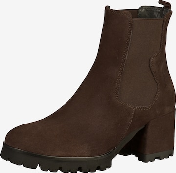 Chelsea Boots GADEA en marron : devant