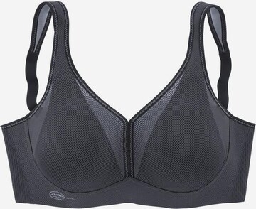 Anita Active Bralette Sports Bra 'Air Control' in Grey: front