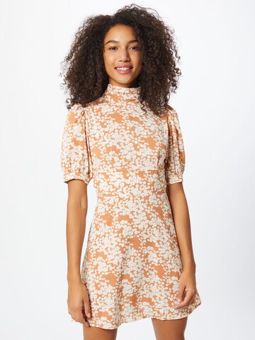 Fashion Union Kleid 'Venus' in Orange: Vorderseite