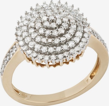 FIRETTI Ring mit funkelnden Diamanten in Gold: predná strana