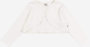 JACKY Knit Cardigan in White: front