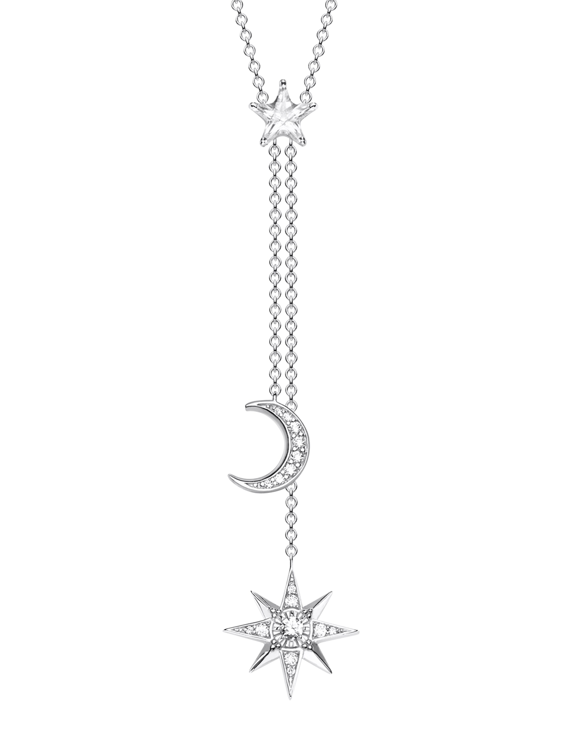 Thomas Sabo Ketting in Zilver: voorkant