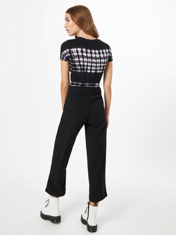 JDY Wide leg Pleat-front trousers 'Geggo' in Black