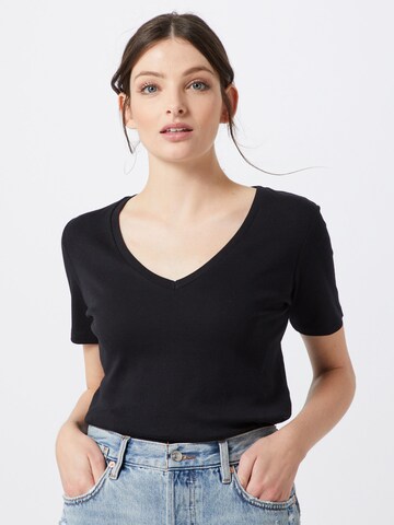 Maglietta di UNITED COLORS OF BENETTON in nero: frontale