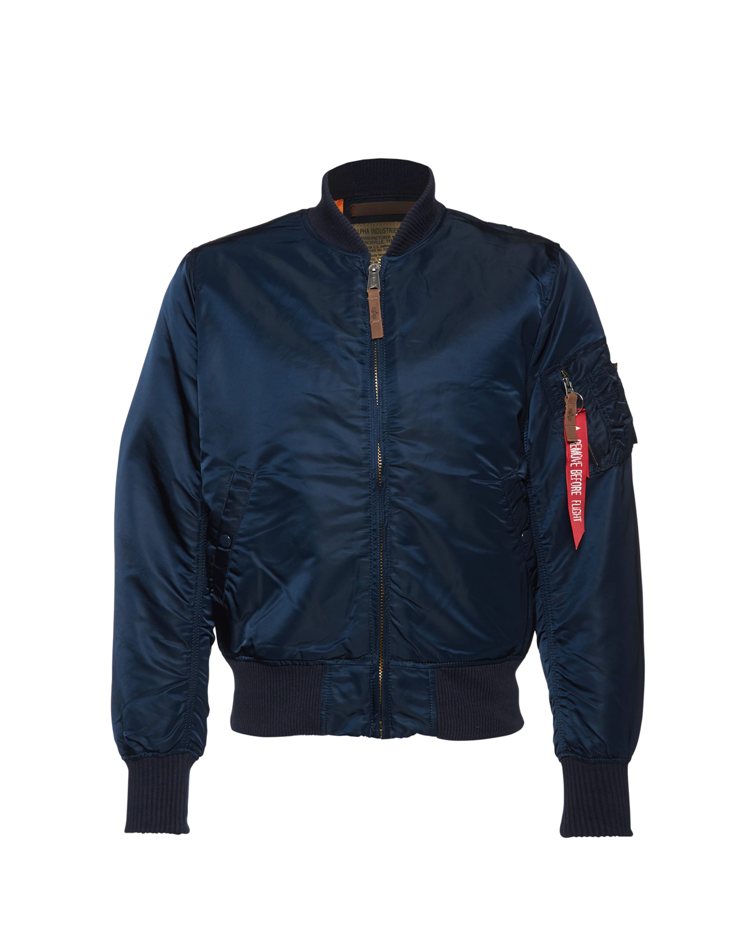 Giacca di mezza stagione di ALPHA INDUSTRIES in blu: frontale