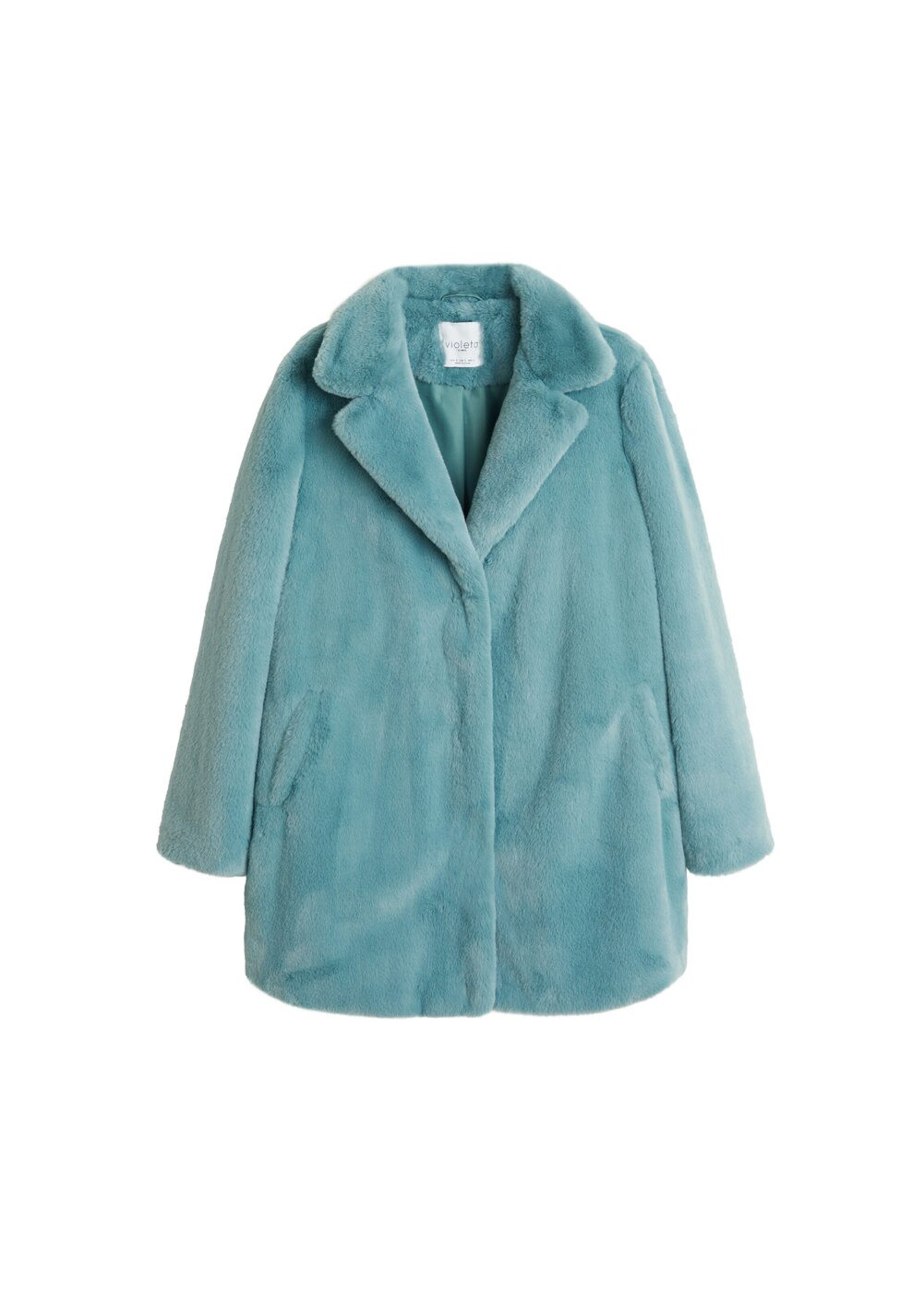 VIOLETA by Mango - Mantel in pastellblau