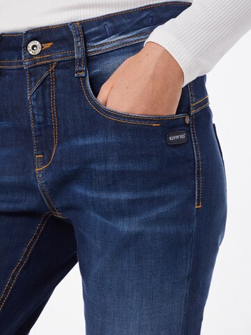 Slimfit Jeans 'Amelie' de la Gang pe albastru