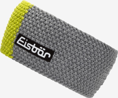 Eisbär Bandeau de sport en citron vert / gris / noir / blanc, Vue avec produit