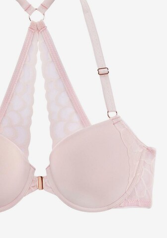 LASCANA Push-up BH in Roze