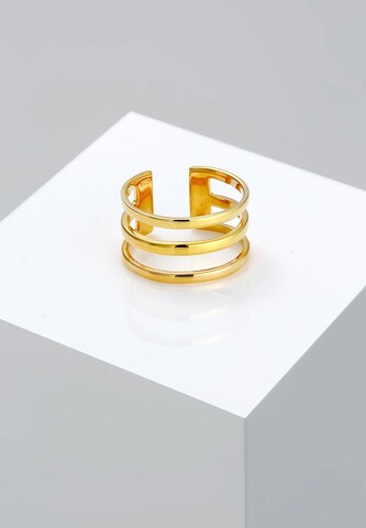 Bague 'Geo' ELLI en or