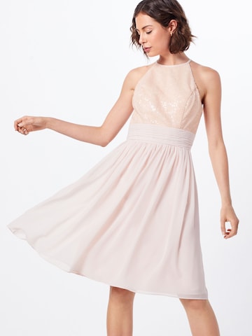 STAR NIGHT Cocktail Dress in Pink: front