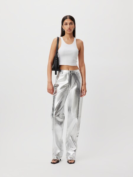 Yashvi - Casual Silver Shiny Look by LeGer
