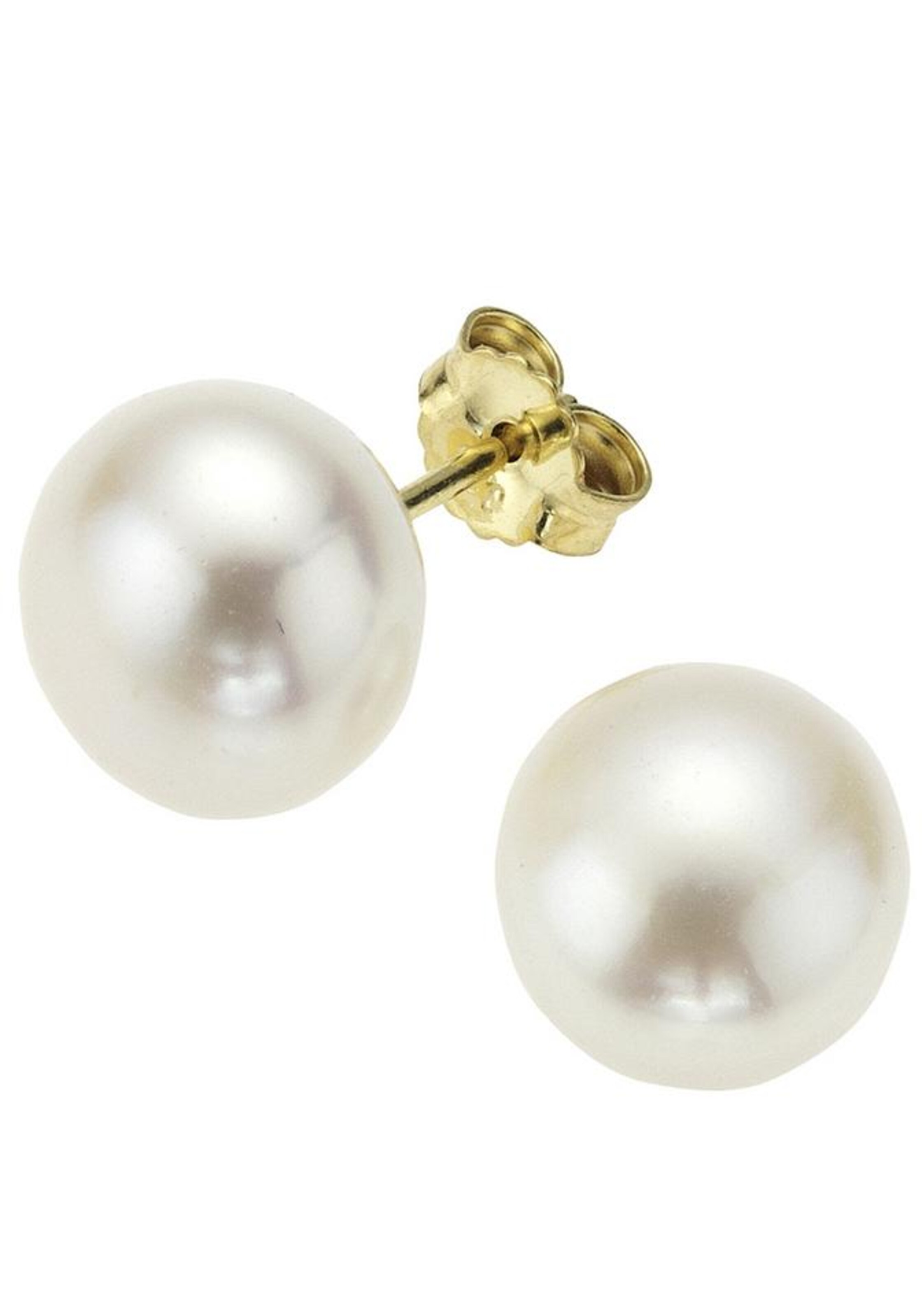 FIRETTI Ohrstecker in Gold: Vorderseite