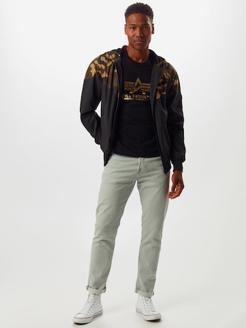 ALPHA INDUSTRIES Regular fit Shirt in Black
