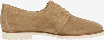 Paul Green Lace-Up Shoes in Beige