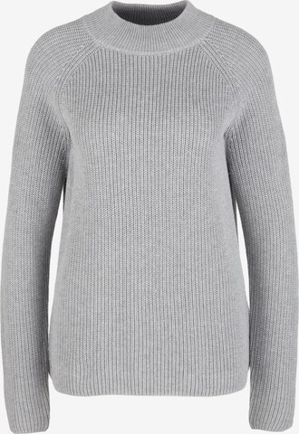 Pull-over QS en gris : devant