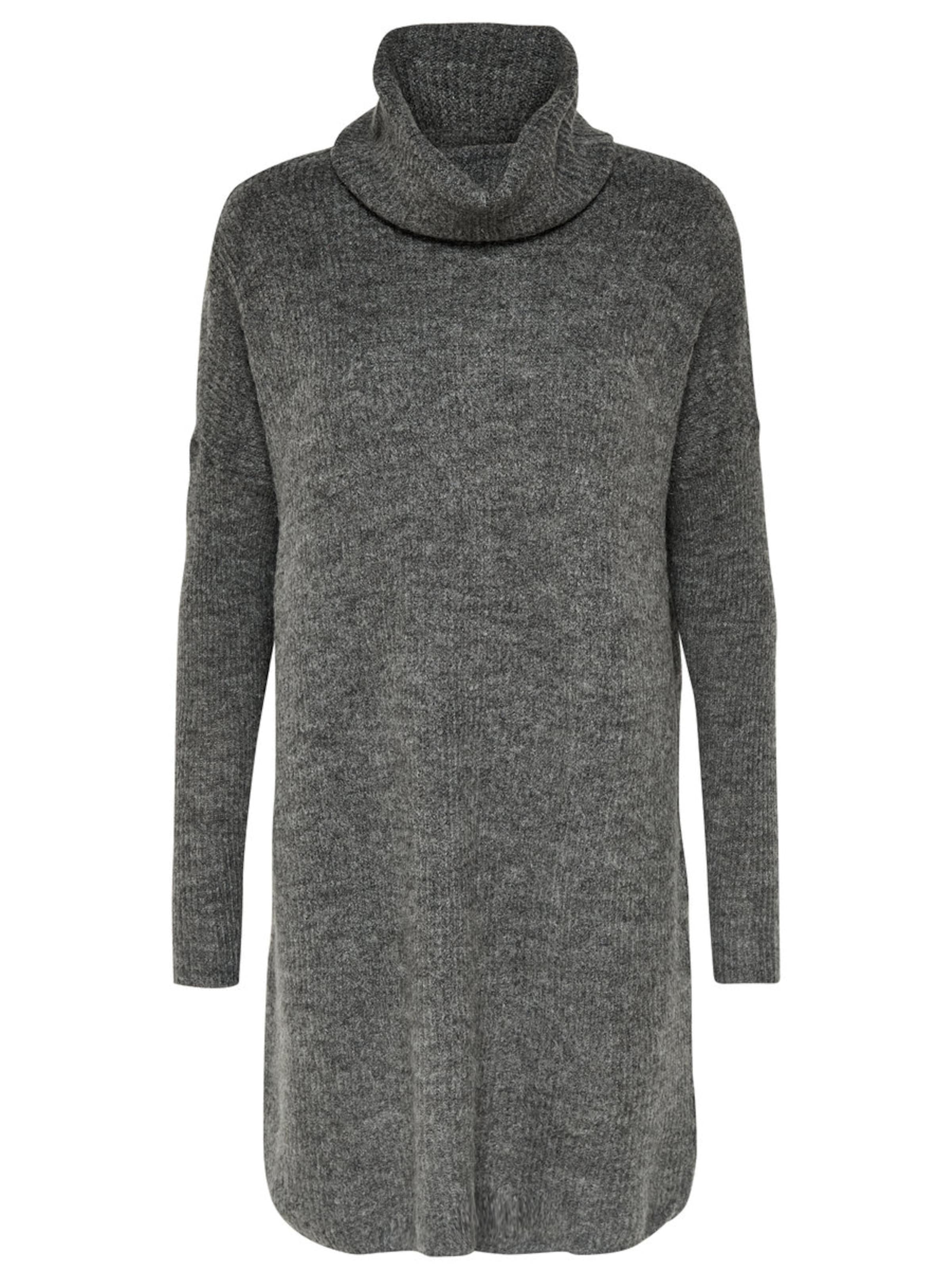 ONLY - Gebreide jurk in de kleur Donkergrijs