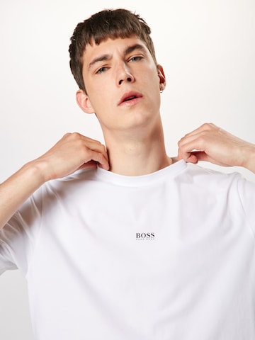 Coupe regular T-Shirt 'Chup' BOSS Orange en blanc