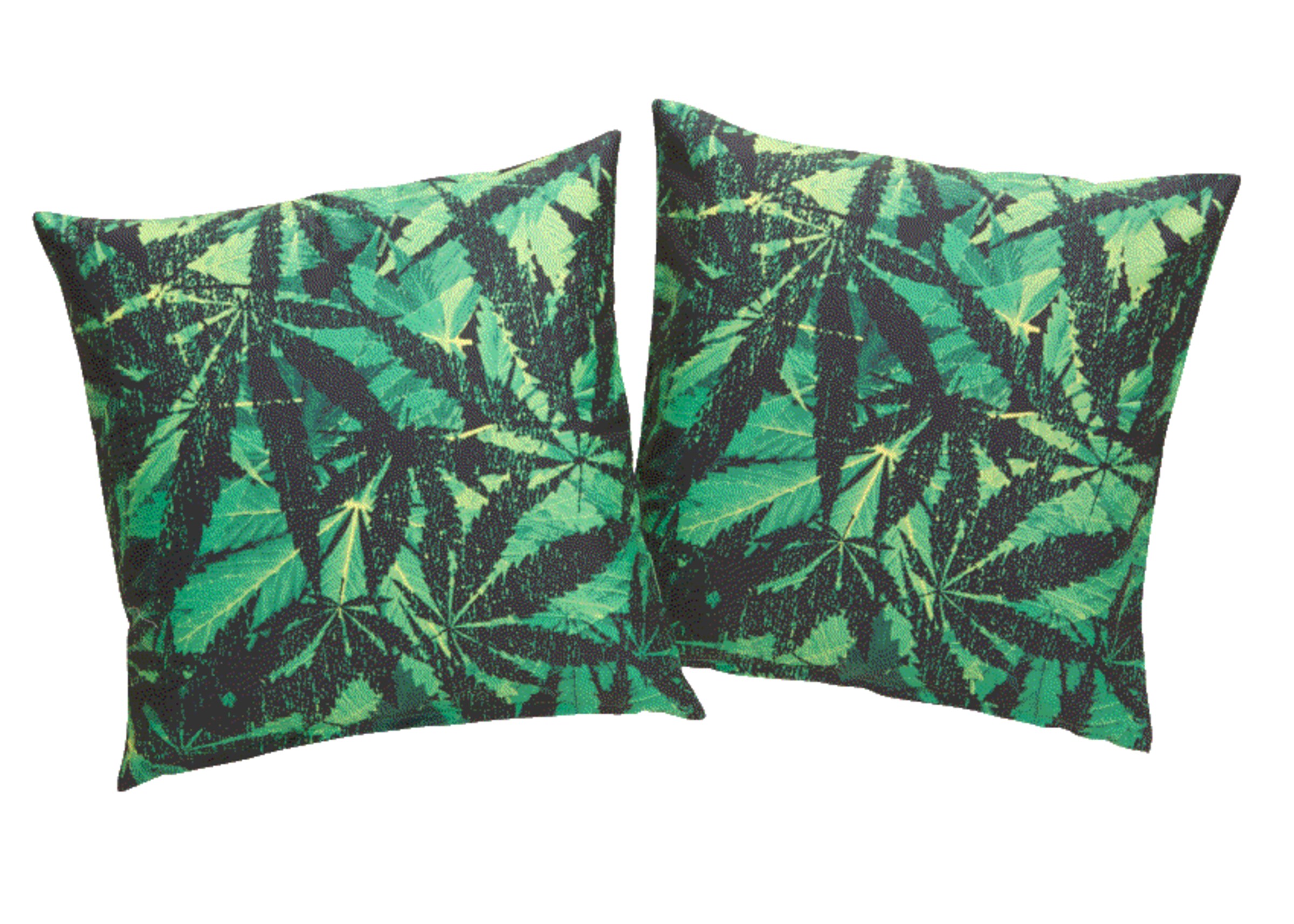 BRUNO BANANI - Kissenhüllen 'Jonas' in grün