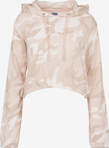 Urban Classics Sweatshirt in Beige: voorkant