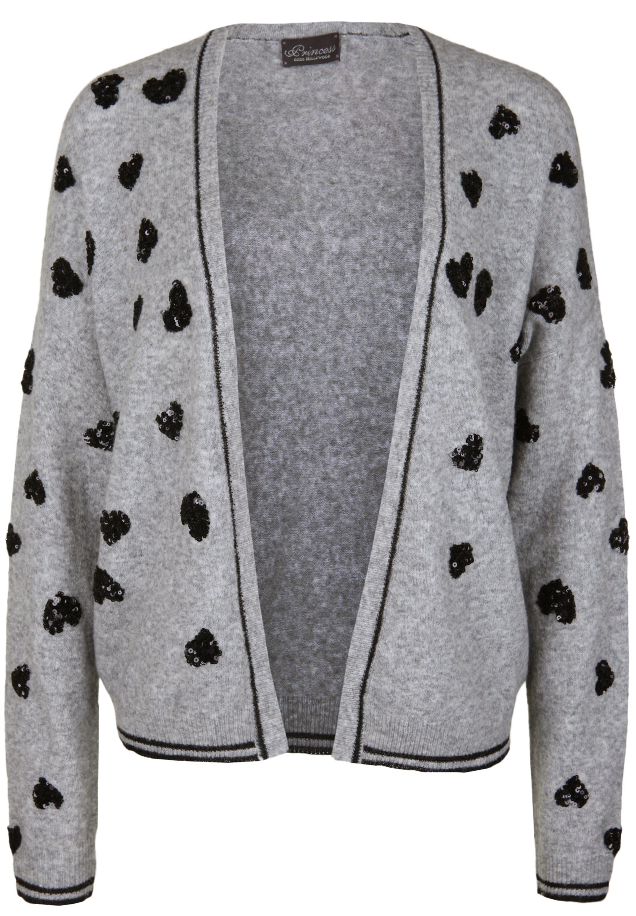 PRINCESS GOES HOLLYWOOD - Gebreid vest in de kleur Grijs