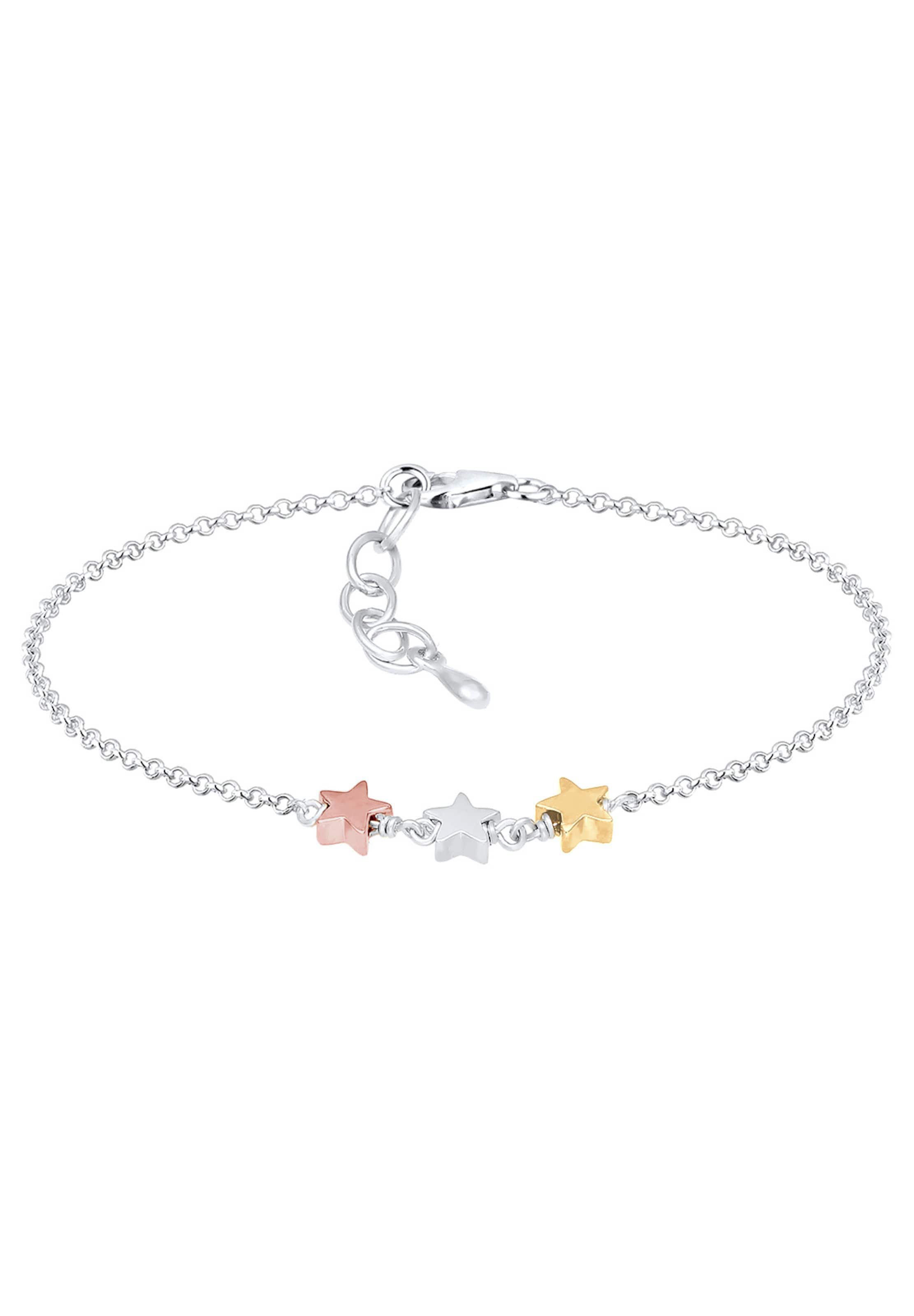 ELLI Armband 'Astro' in Zilver: voorkant