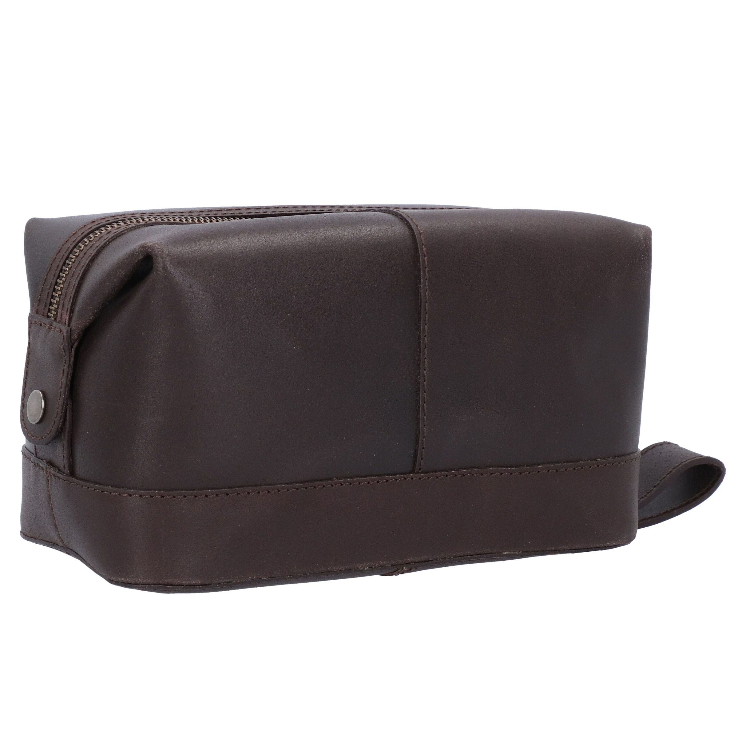 Burkely Toiletry Bag 'Riley' in Brown