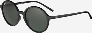 Ochelari de soare de la Ray-Ban pe negru: față