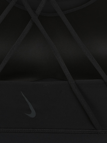 NIKE Regular Sports Bra in Black