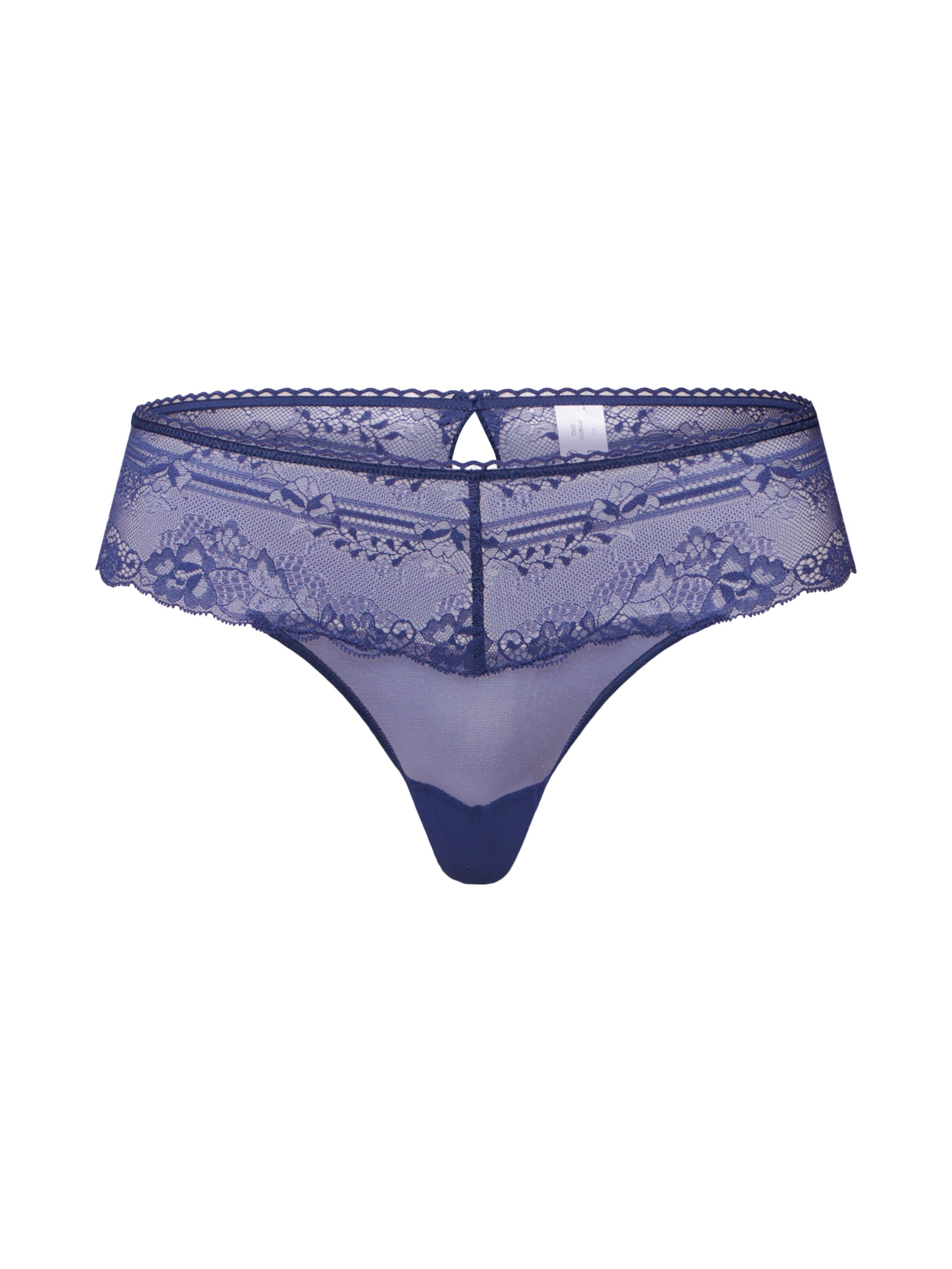 PASSIONATA - String 'Lacet' in de kleur Donkerblauw