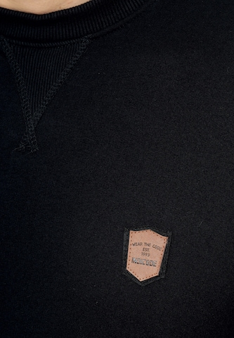 INDICODE JEANS Sweatshirt in Black