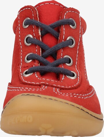 Pepino First-Step Shoes in Red