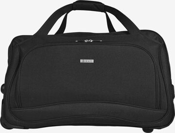 D&N Travel Bag in Black: front