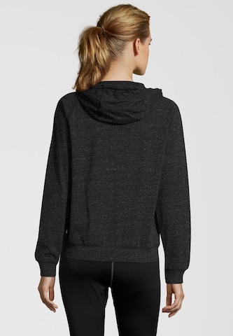 Athlecia Athletic Zip-Up Hoodie 'Coroglen' in Black