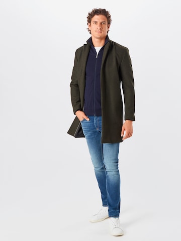 SELECTED HOMME Regular Fit Cardigan 'Berg' i blå