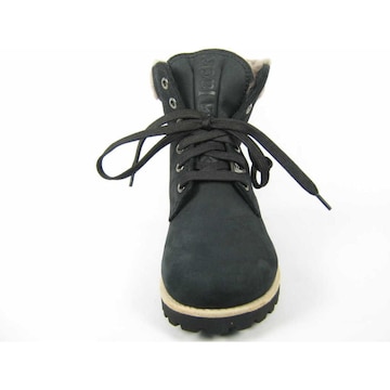 PANAMA JACK Lace-Up Ankle Boots 'Igloo' in Black