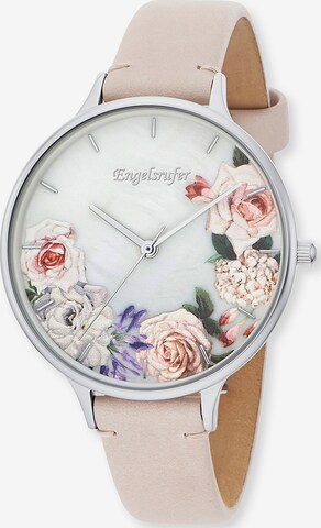 Engelsrufer Analog Watch 'Blume, Erwa-Flower-LBE1-LS' in Beige