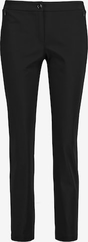 TAIFUN Slim fit Pants in Black: front