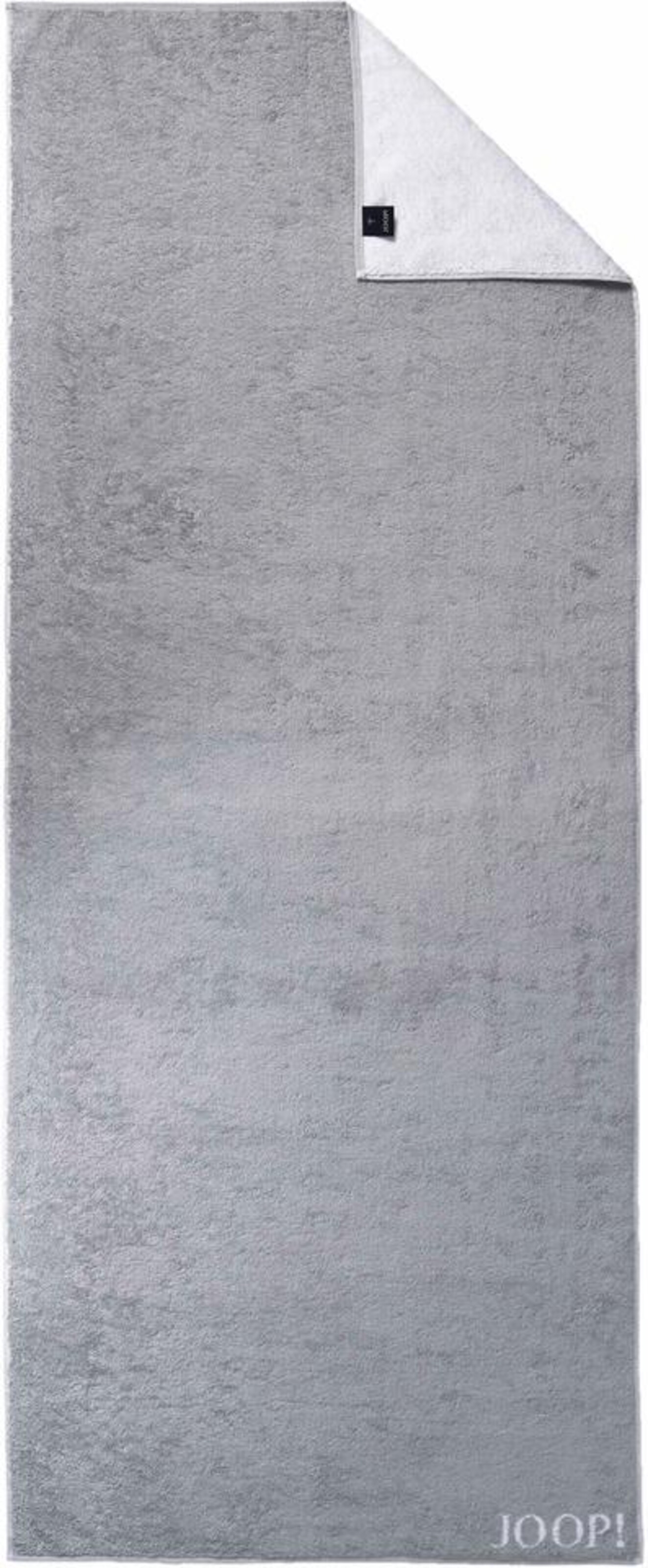 JOOP! - Saunatuch 'Doubleface' in silbergrau