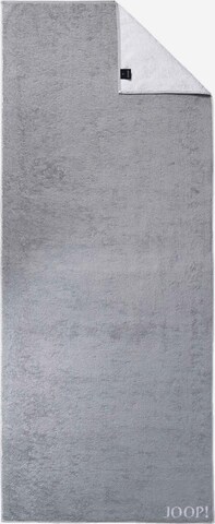 JOOP! Beach Towel 'Doubleface' in Grey: front