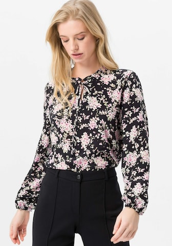 Uta Raasch Blouse in Zwart: voorkant