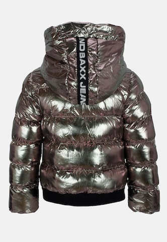 CIPO & BAXX Winter Jacket in Silver: front