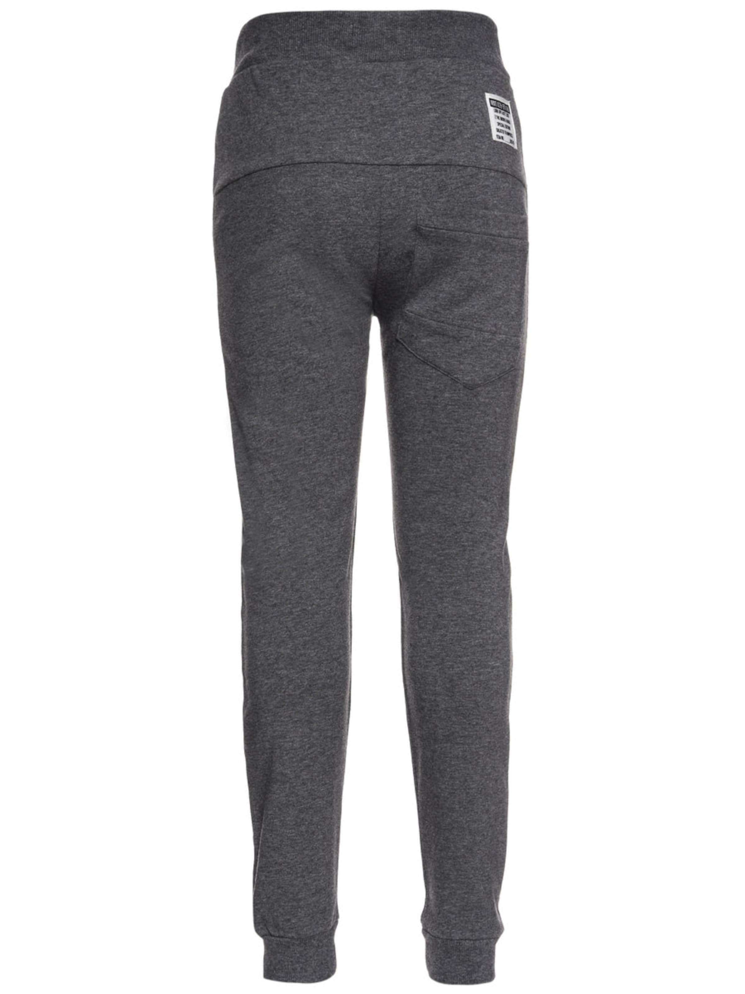 NAME IT Дънки Tapered Leg Панталон 'Honk' в сиво