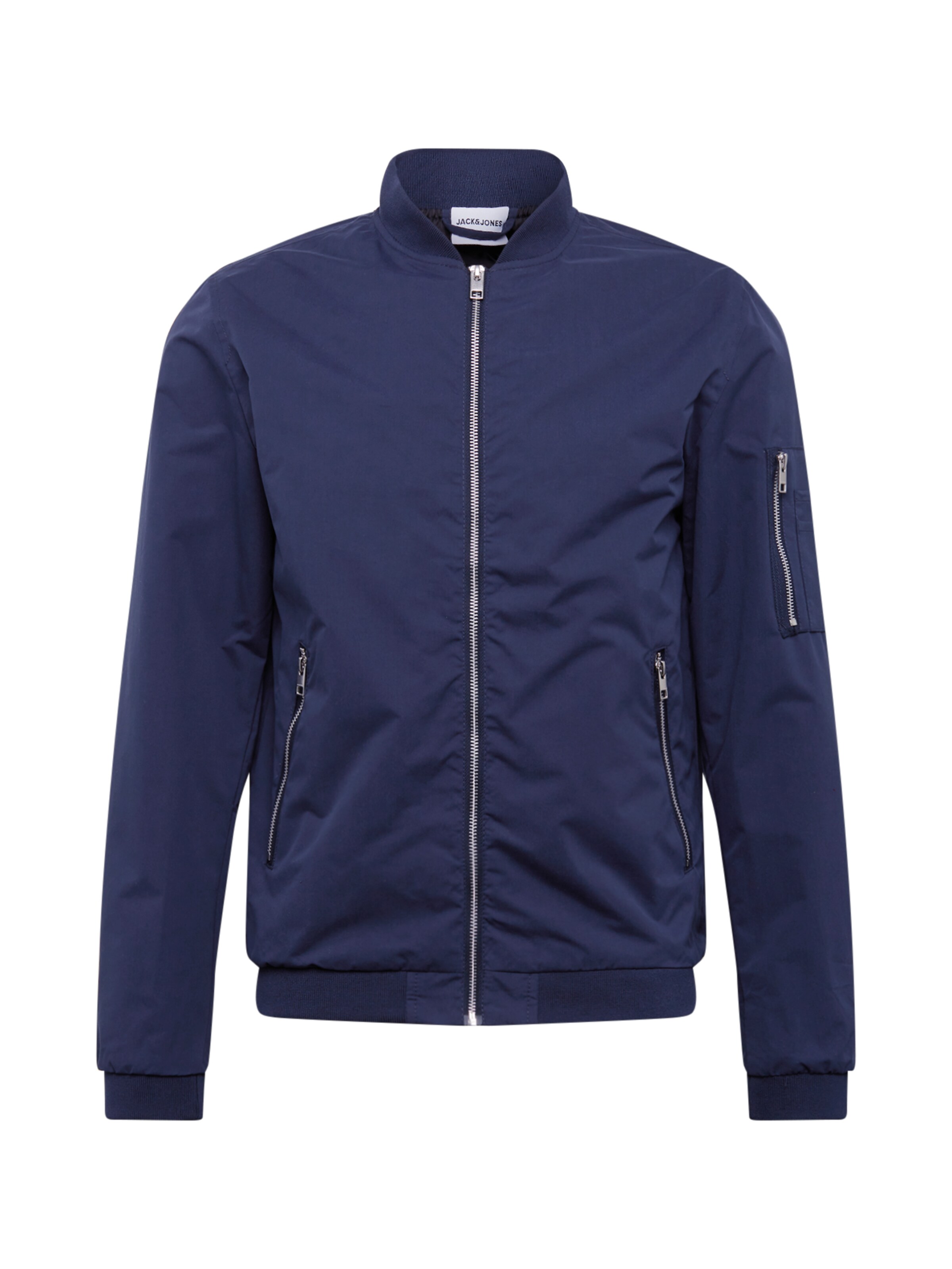 JACK & JONES Regular fit Övergångsjacka 'JJERush' i blå: framsida