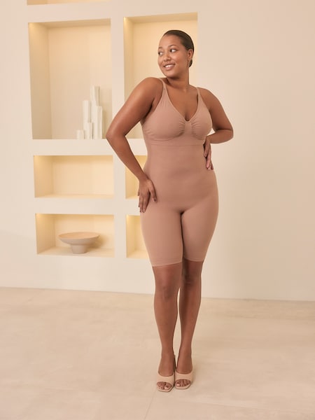 Neneh - Beige Shapewear Body Look by GMK Curvy