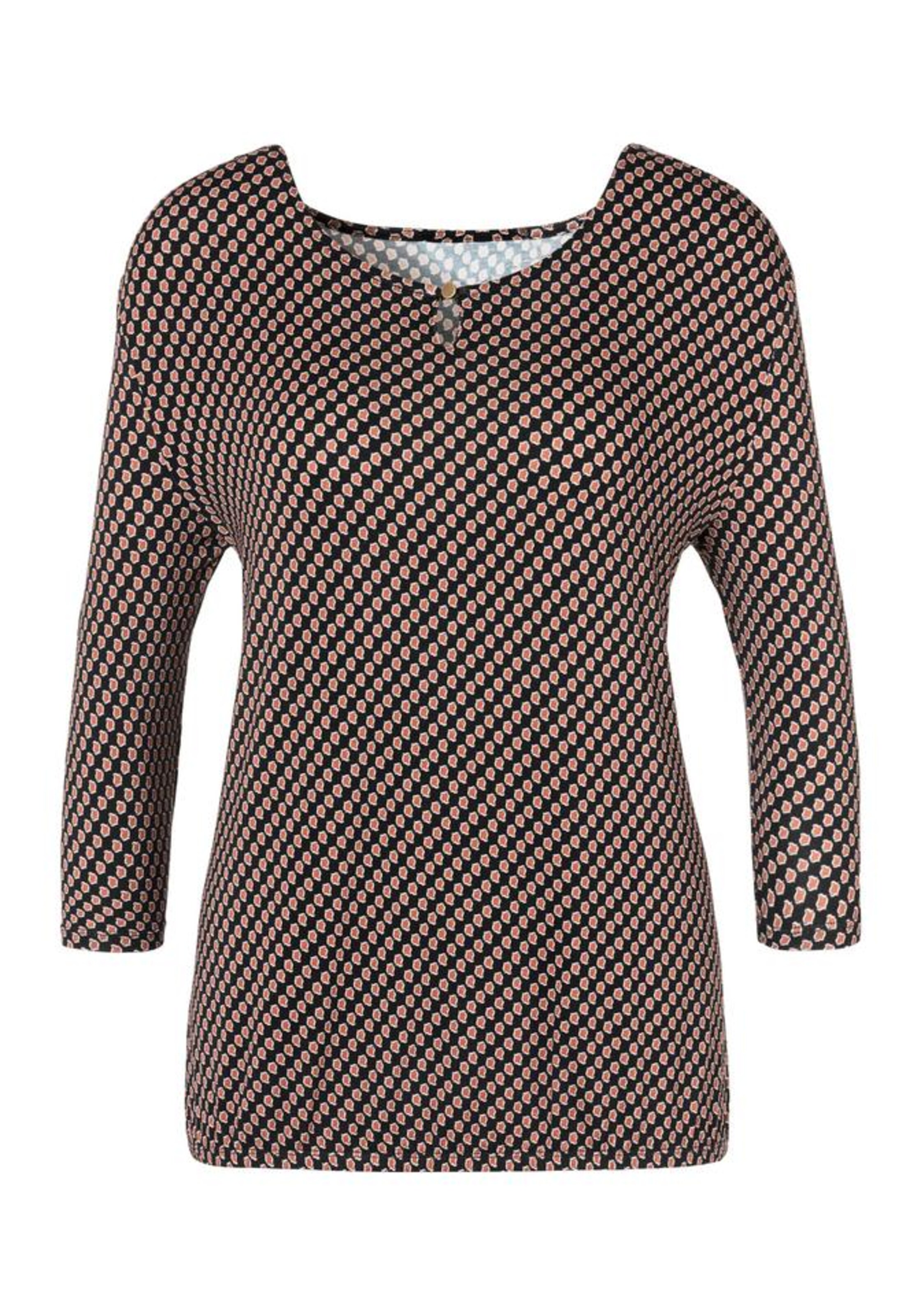 VIVANCE Shirt in Schwarz: Vorderseite