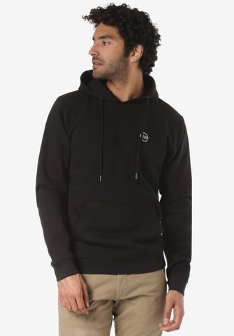 Young & Reckless Pullover 'Circle Up' in Schwarz: predná strana